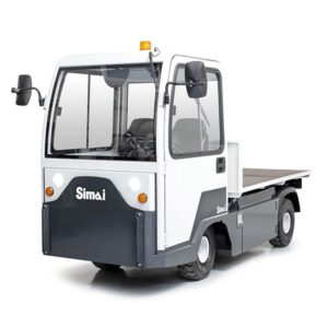 Tractor de plataforma Simai 2t con capacidad de remolque de 10t